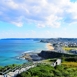 Blick auf Strand in New South Wales in Australien