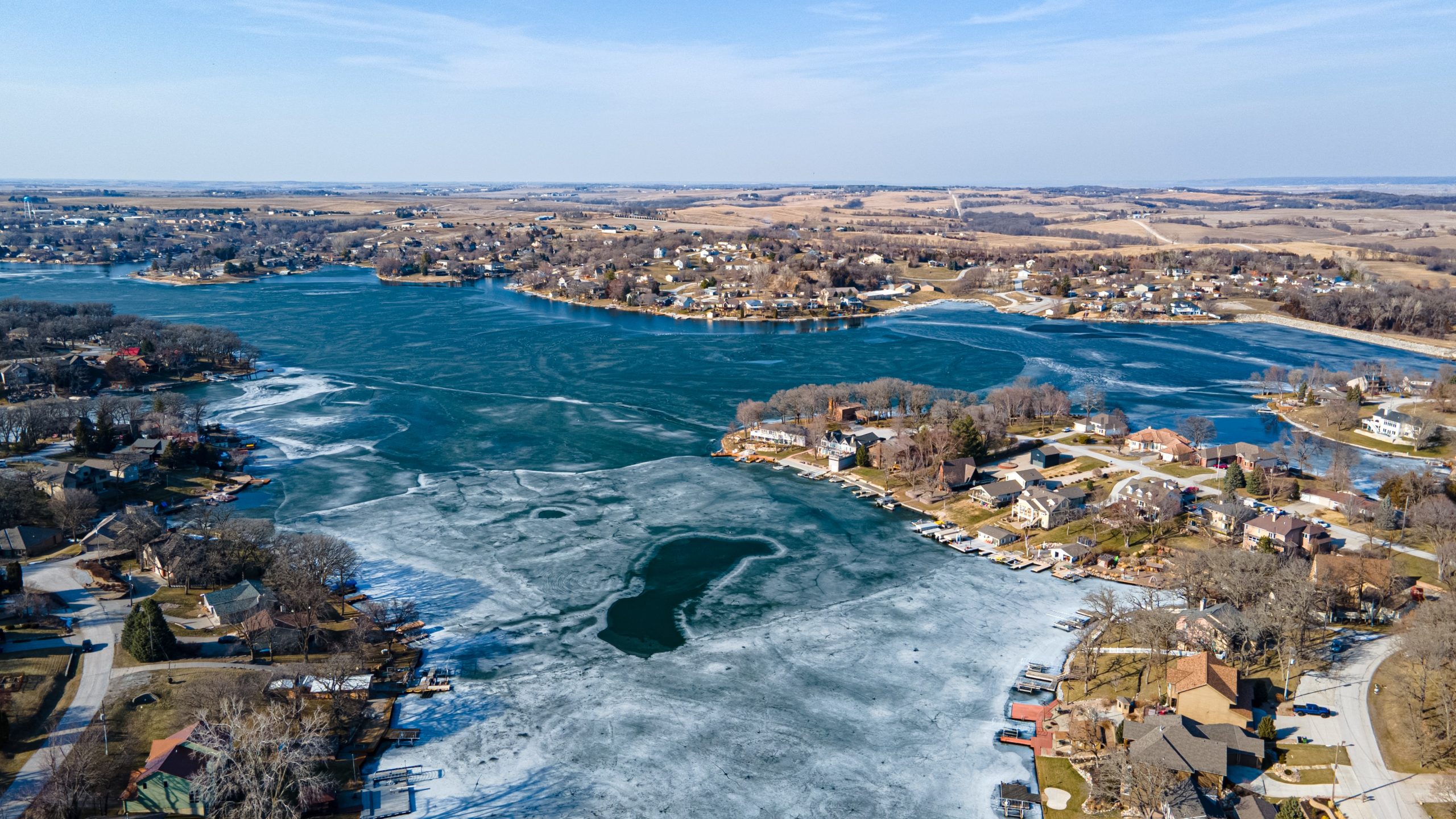 Die Küste von Nebraska, USA