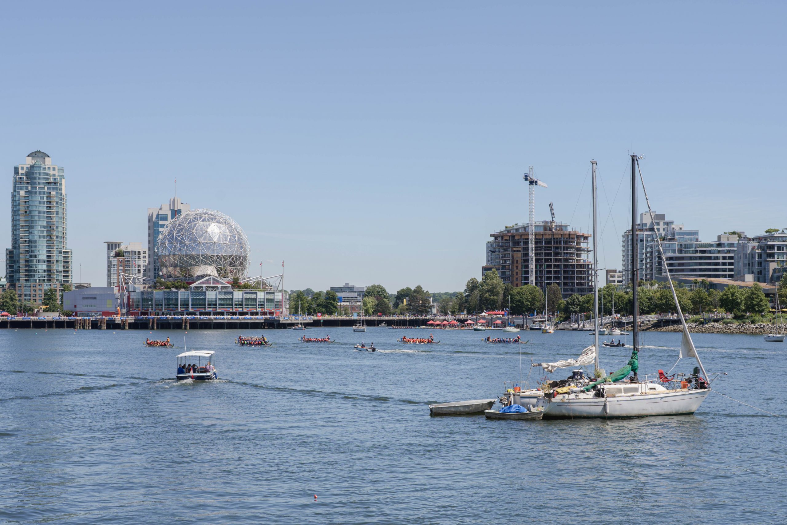 Hafen von Quebec, Kanada