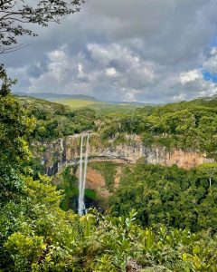 Wasserfall auf Mauritius