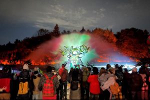 Lichtershow in Kanada